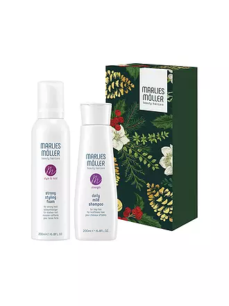 MARLIES MÖLLER | Geschenkset - Daily Mild Shampoo & Strong Styling Foam 2x200ml | 